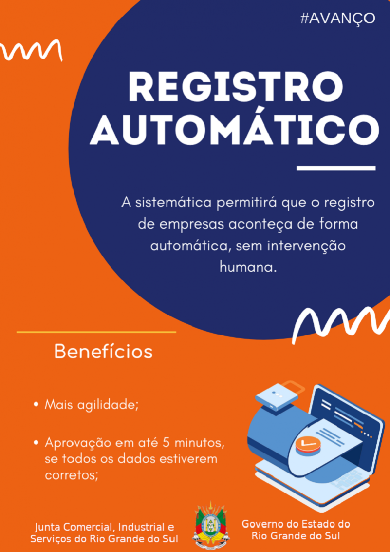 Sistema De Registro Automático De Empresas Entra Em Vigor Dia 21 De Maio Na Junta Comercial Do RS